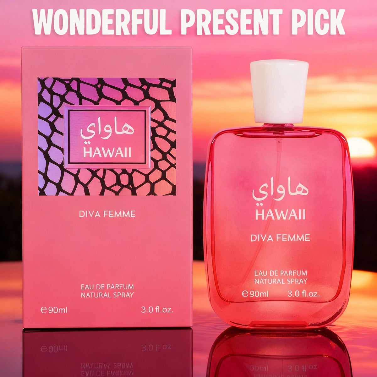 Hawaii Diva Spray Perfume Eau De Parfum For Women - 90ML/3.0FL.OZ.