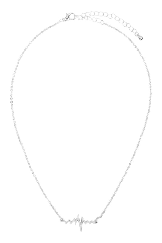 Heartbeat Pendant Necklace