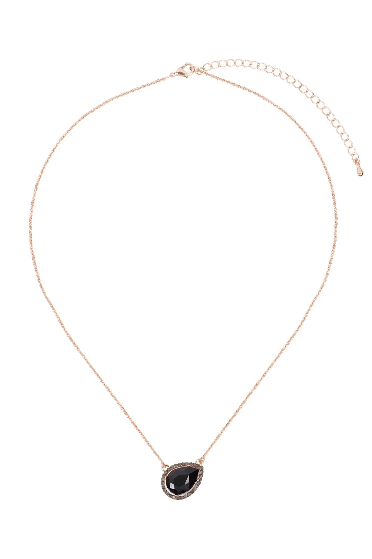 Teardrop Shape Pendant Necklace