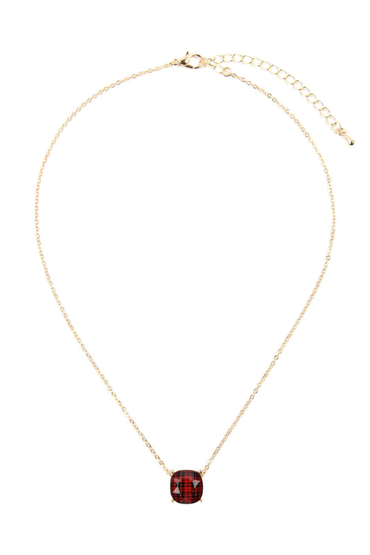 Buffalo Checkered chain Necklace