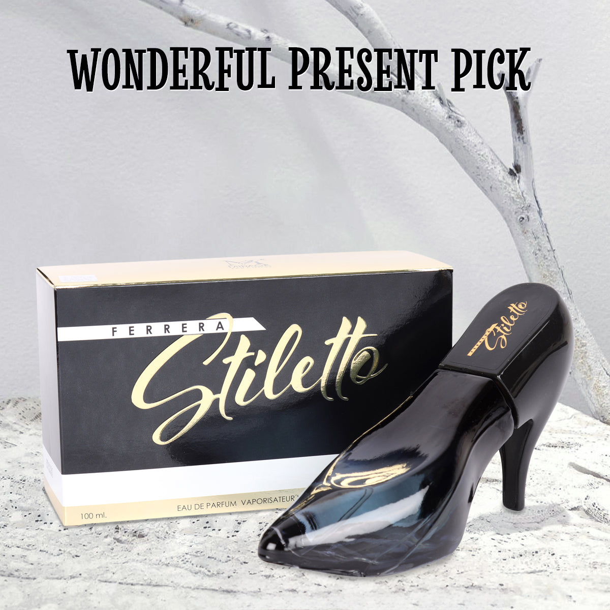 Ferrera Stiletto Spray Perfume Eau De Parfum For Women - 100ML/3.4 FL.OZ.