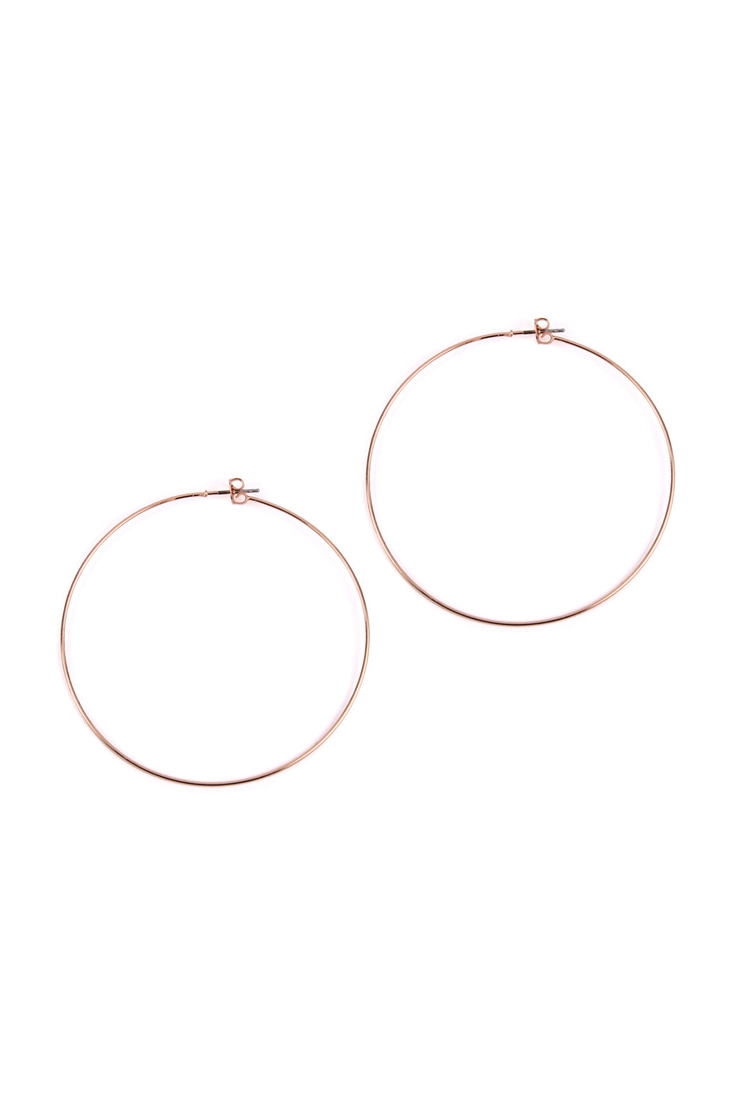60MM Wire Hoop Earrings