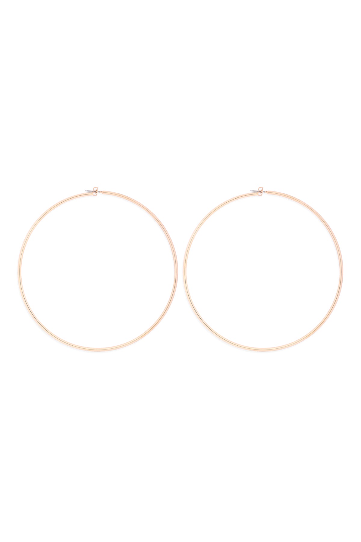 100M Wire Hoop Earrings