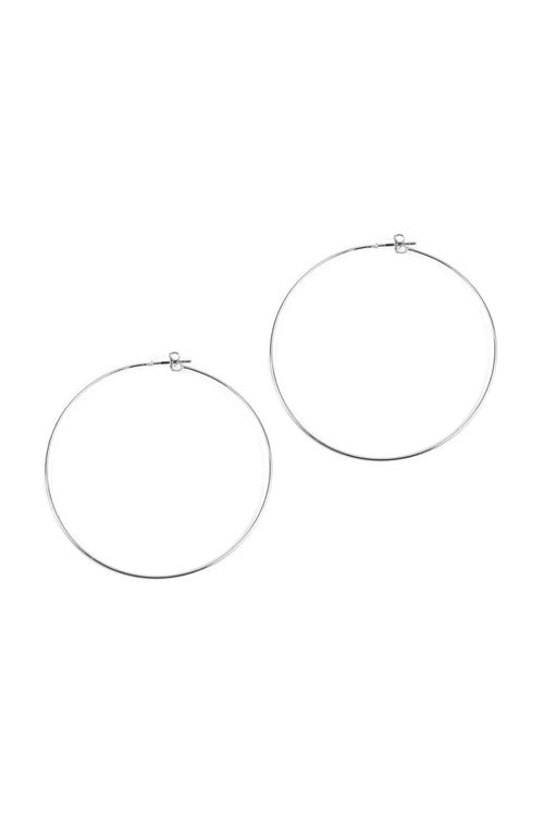 60MM Wire Hoop Earrings