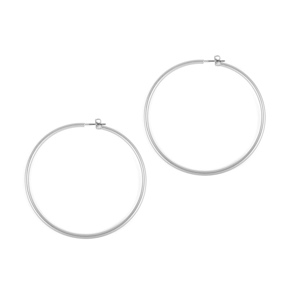 60MM Wire Hoop Earrings