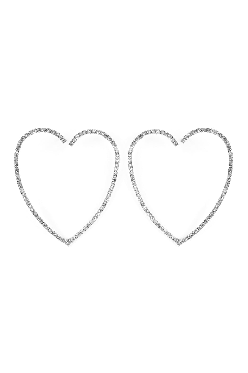 1.5" Heart Shape Earrings