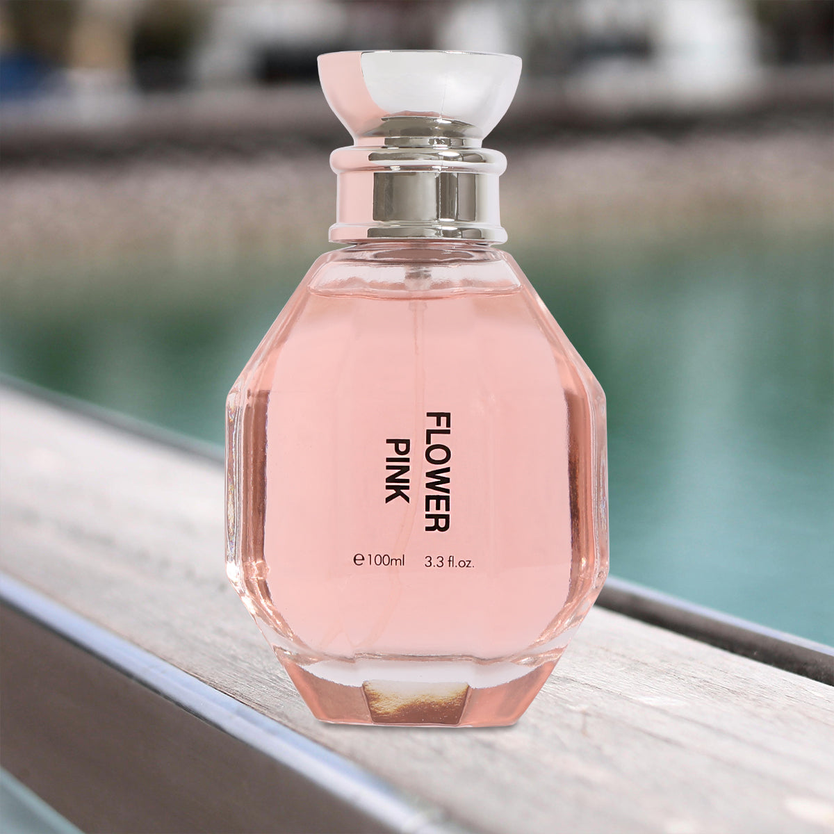 Flower Pink Spray Perfume Eau De Parfum For Women - 100ML/3.3 FL.OZ.
