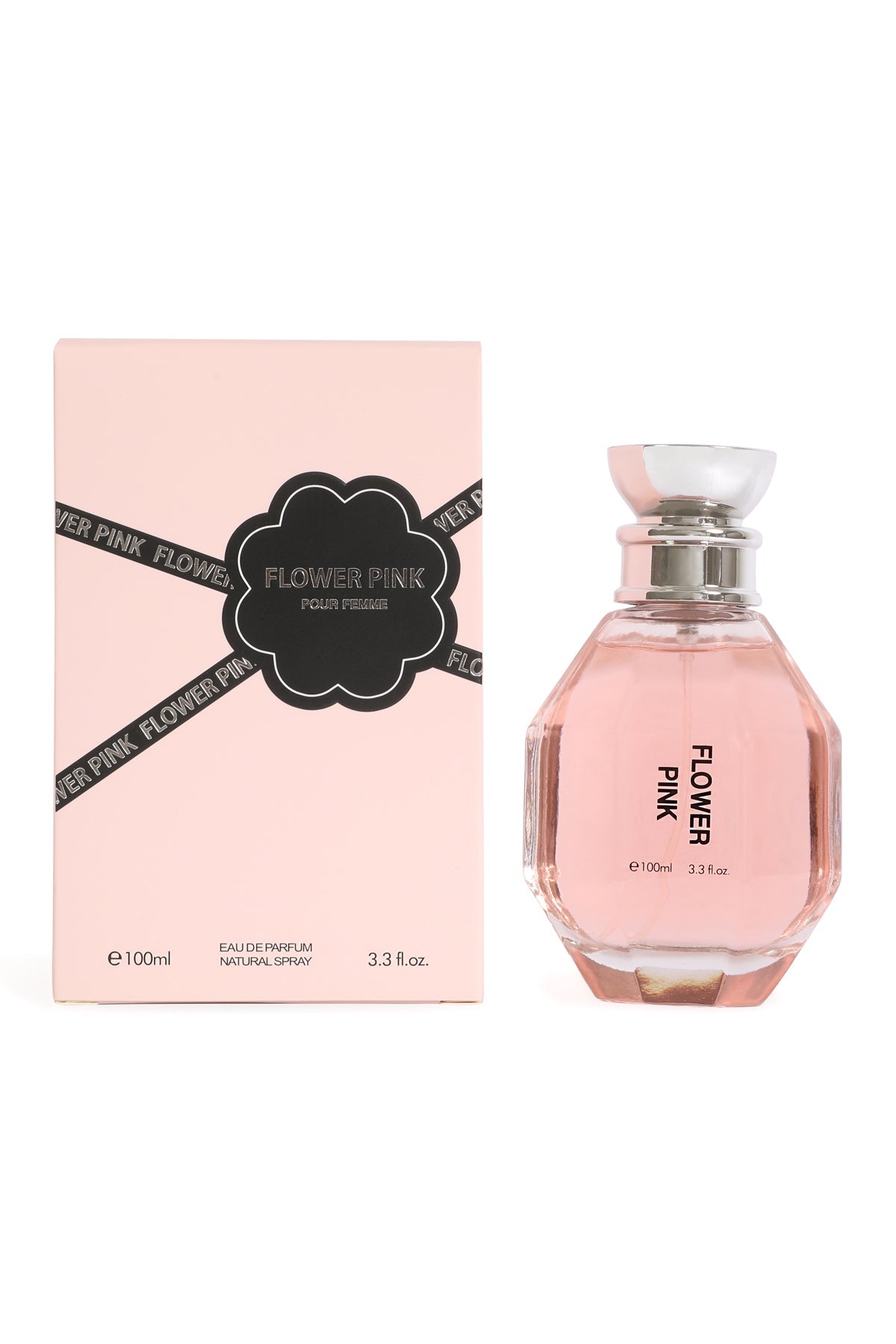 Flower Pink Spray Perfume Eau De Parfum For Women - 100ML/3.3 FL.OZ.