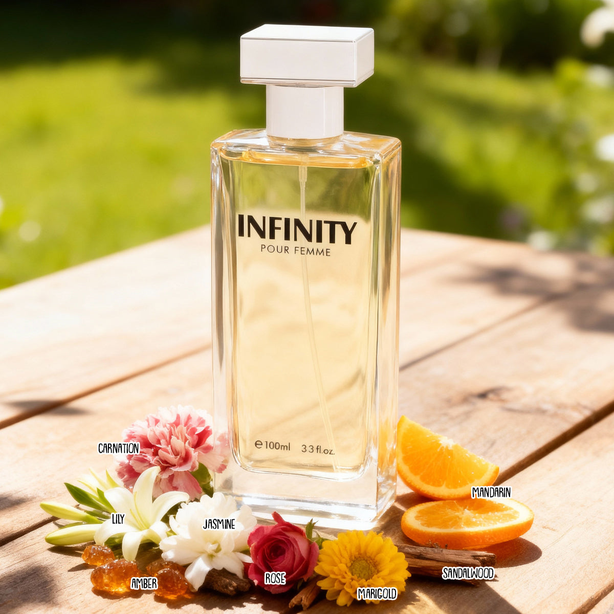 Infinity Spray Perfume Eau De Parfum For Women - 100ML/3.3FL.OZ.