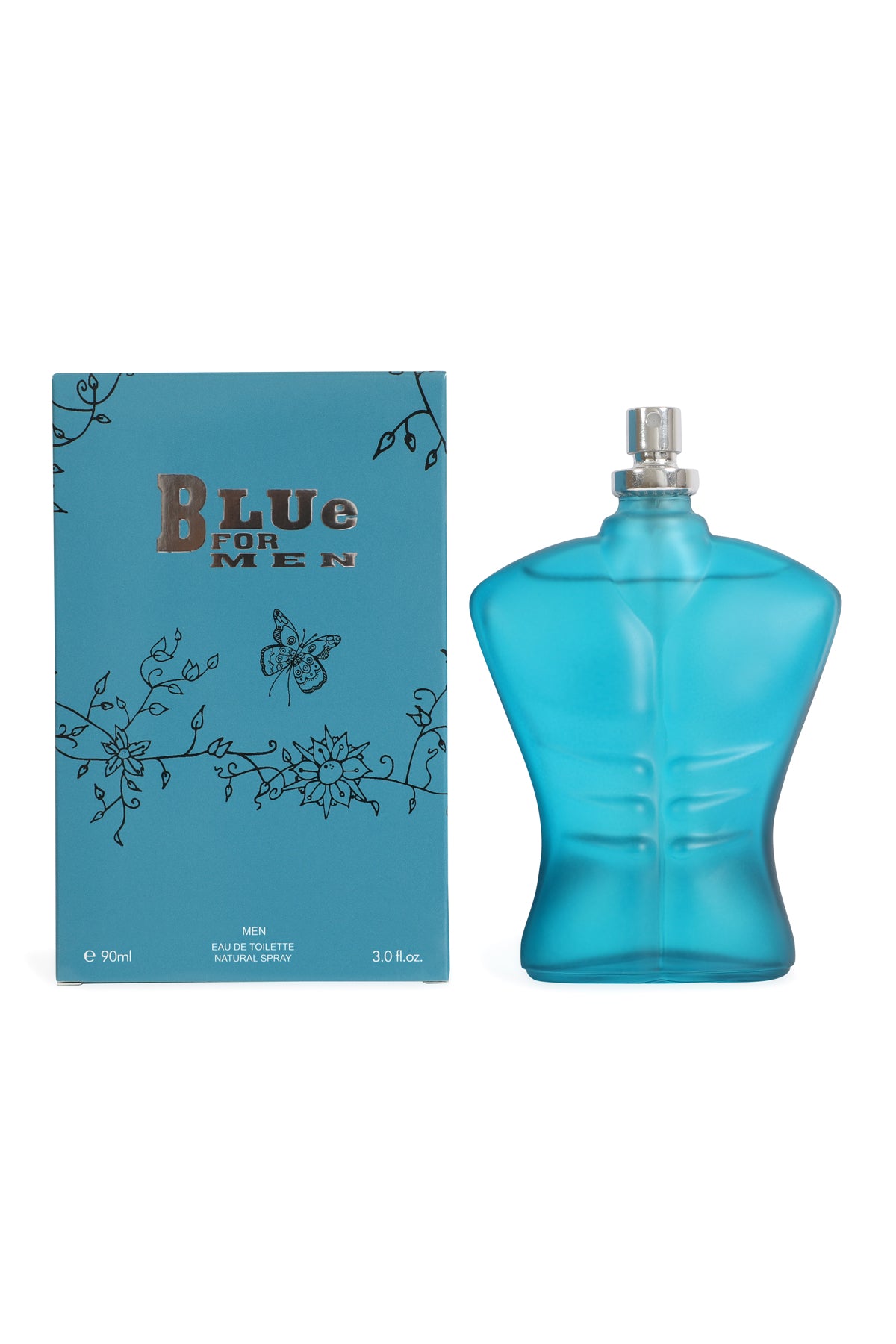 Blue For Men Spray Cologne Eau De Toilette For Men - 90ML/3.0 FL.OZ.