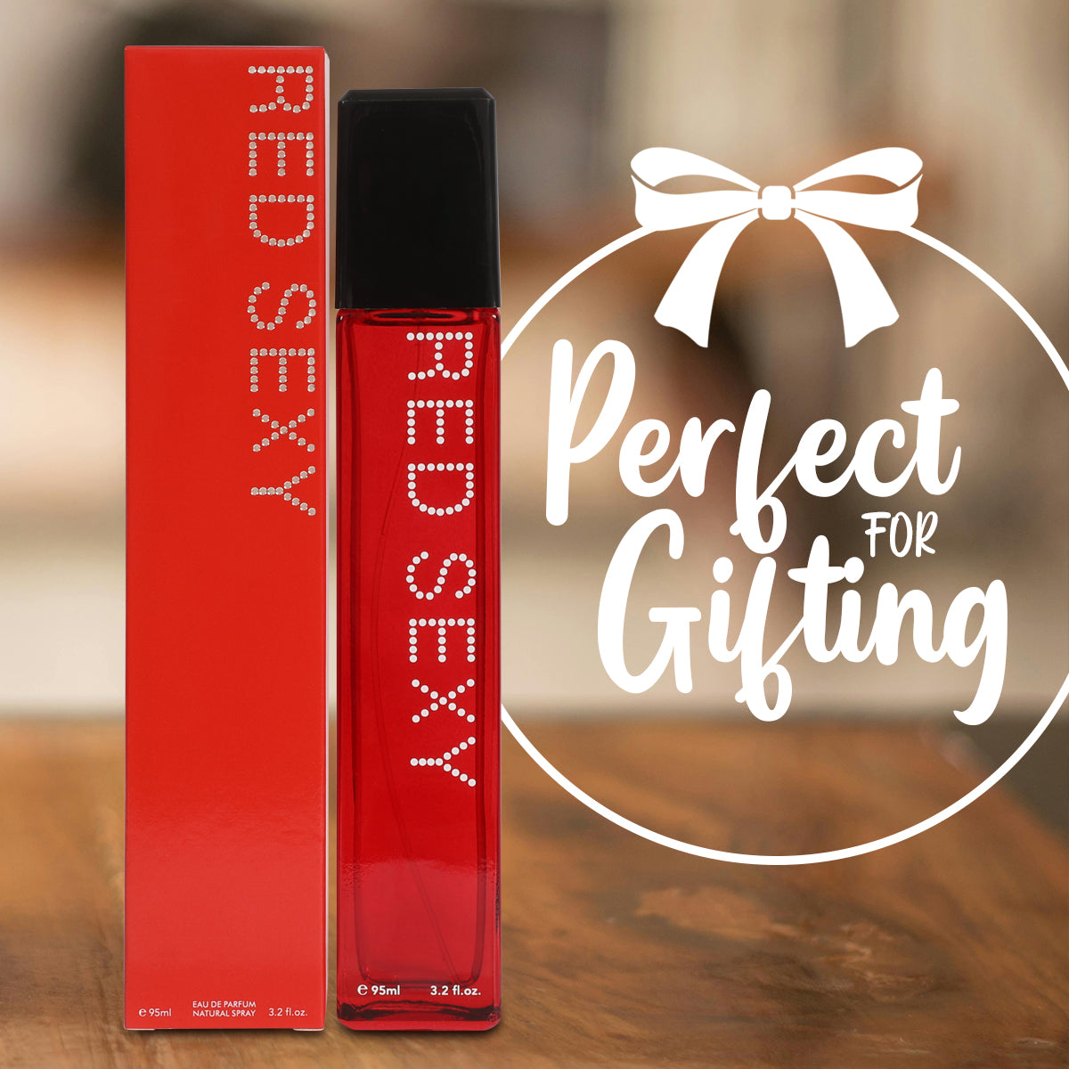 Red Sexy Spray Perfume Eau De Parfum For Women - 95ML/3.2 FL.OZ.