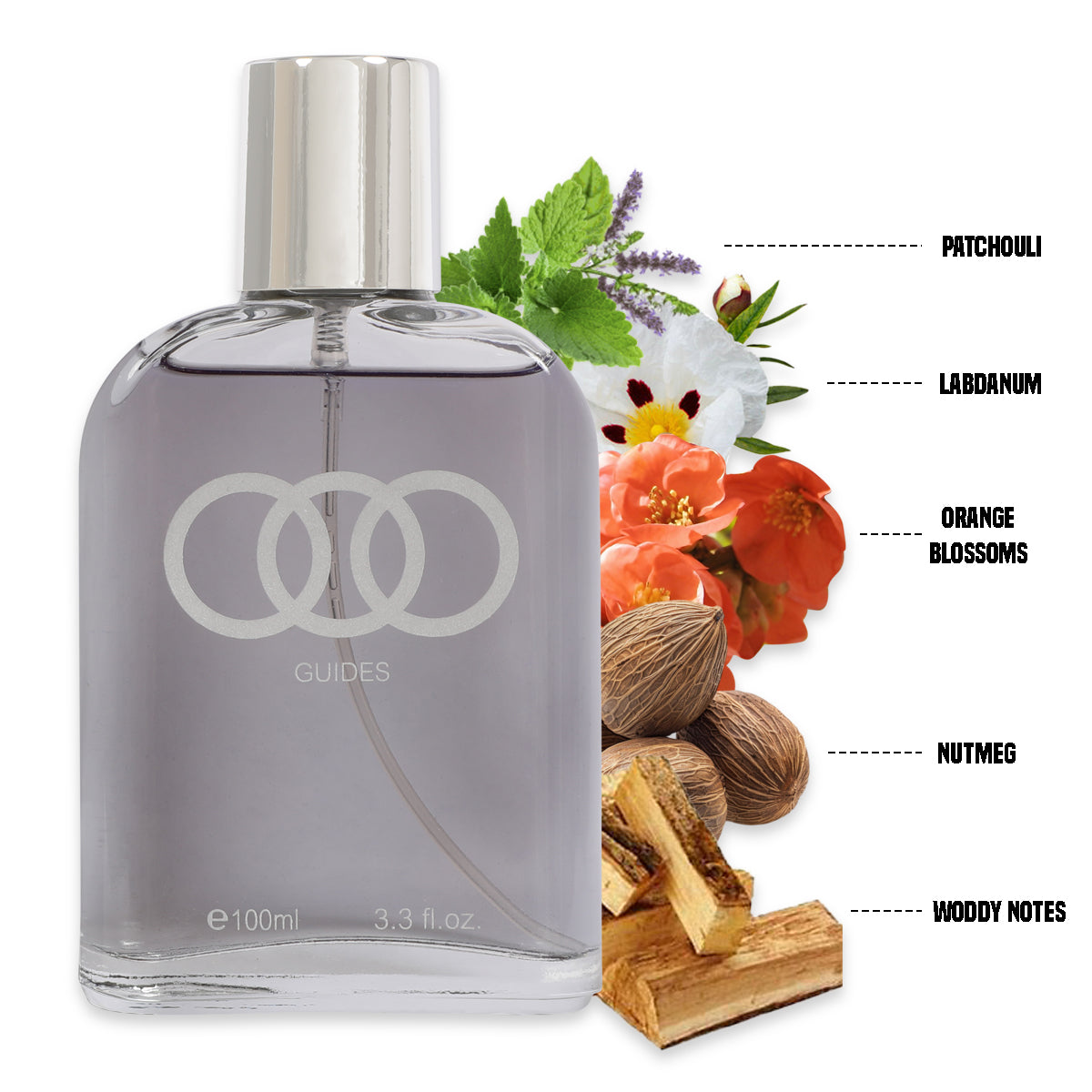 Guides Spray Cologne Eau De Toilette For Men - 100ML/3.3 FL.OZ.