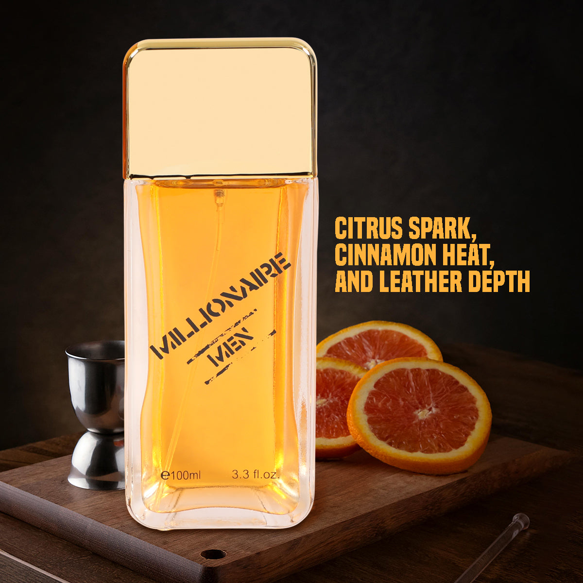 Millionaire Men Spray Cologne Eau De Toilette For Men - 100ML/3.3 FL.OZ.