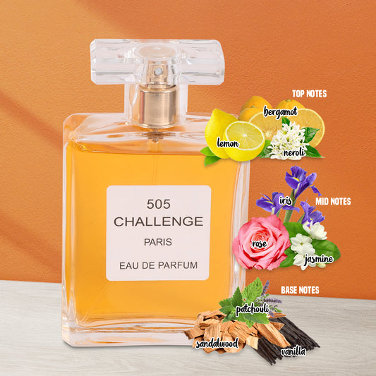 505 Challenge Spray Perfume Eau De Parfum For Women - 100ML/3.3 FL. OZ
