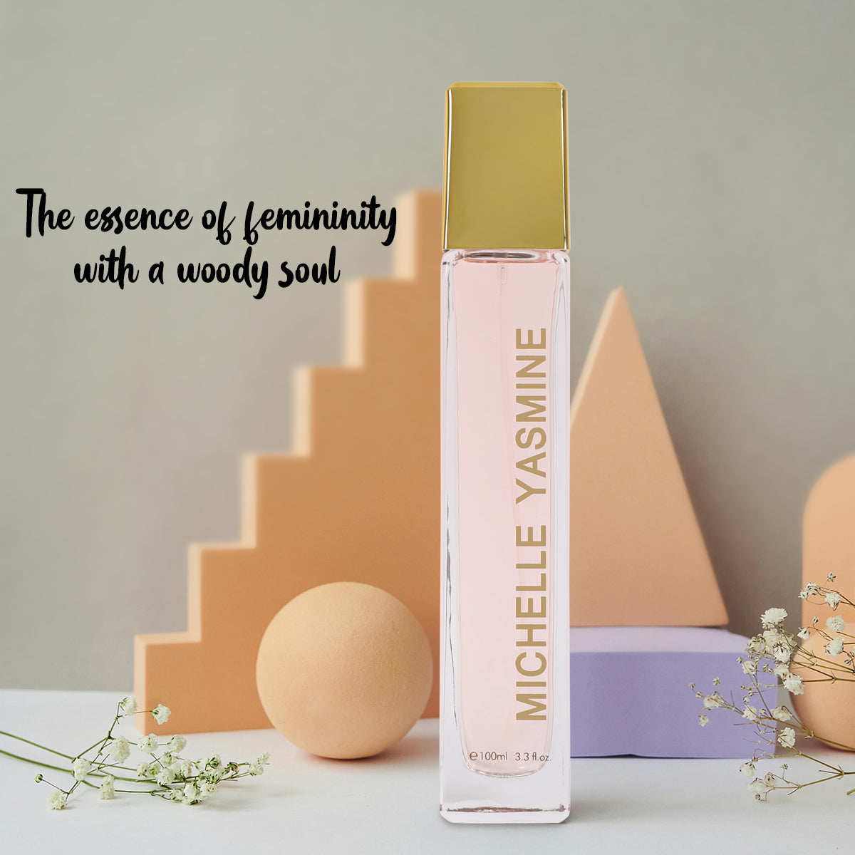 Michelle Yasmine Spray Perfume Eau De Parfum For Women - 100ML/3.3 FL. OZ.