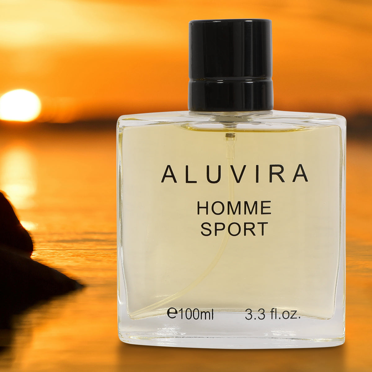 Aluvira Sport Spray Cologne Eau De Toilette For Men - 100ML/3.3 FL.OZ.