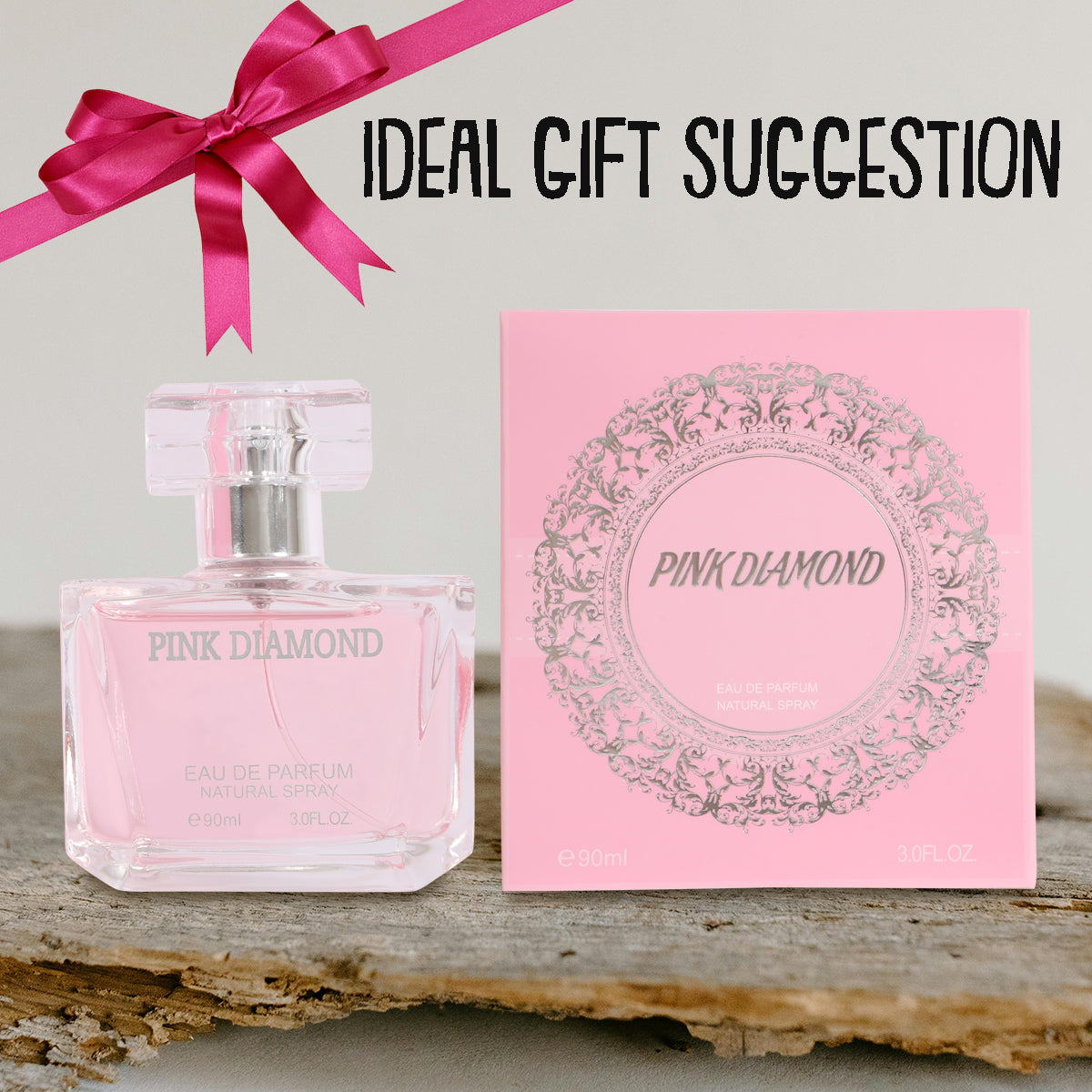 Pink Diamond Spray Perfume Eau De Parfum For Women - 90ML/3.0 FL. OZ.