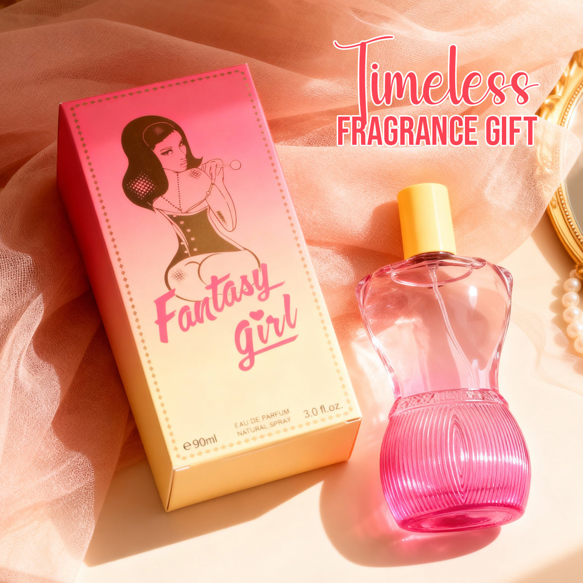 Fantasy Girl Spray Perfume Eau De Parfum For Women - 90ML/3.0FL.OZ.
