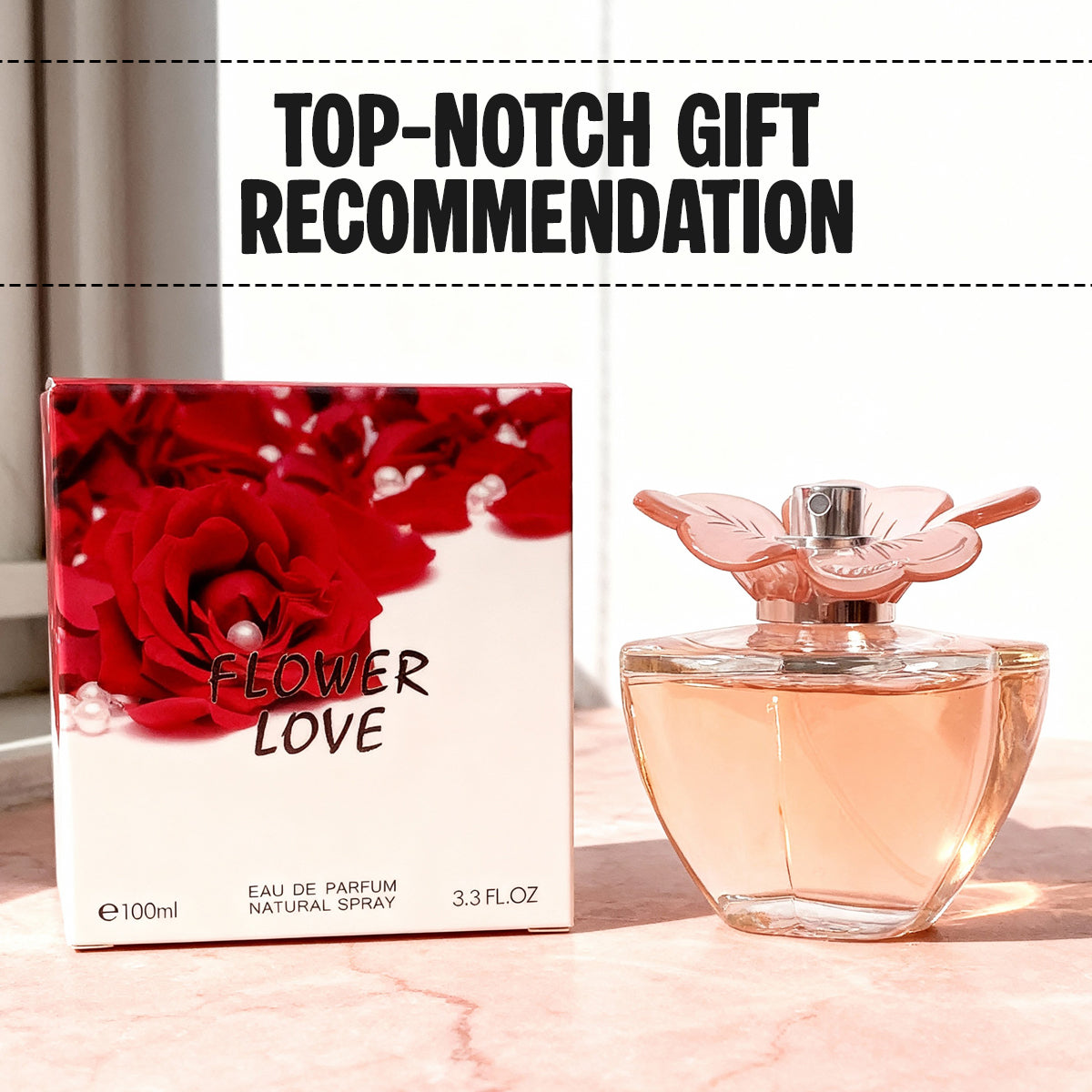 Flower Love Spray Perfume Eau De Parfum Women - 100ML/3.3FL.OZ.