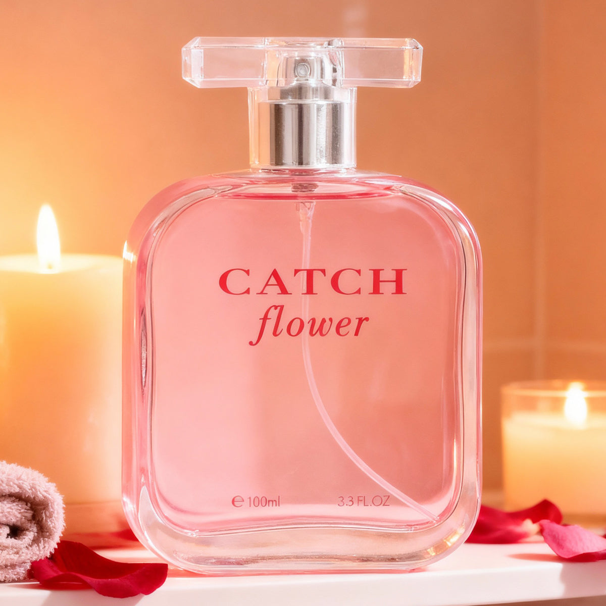 Catch Flower Spray Perfume  Eau De Parfum For Women - 100ML/3.4FL.OZ.