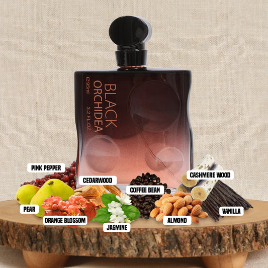 Black Orchidea Spray Perfume Eau De Parfum For Women - 95ML/3.2 FL. OZ.