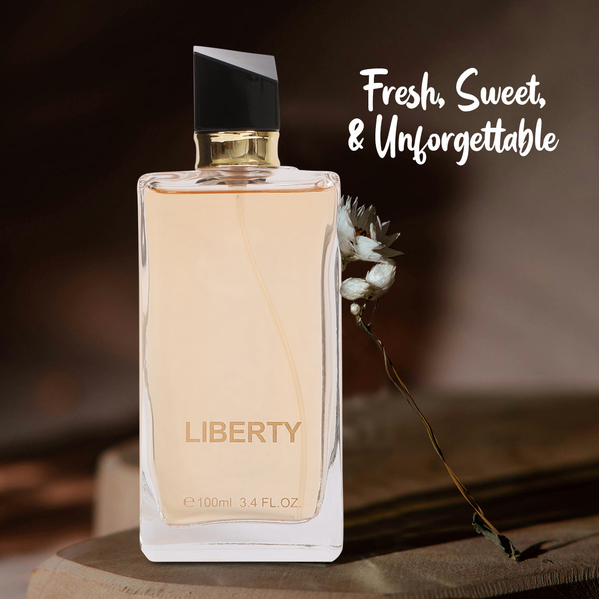 Liberty Paris Spray Perfume Eau De Parfum For Women - 100ML/3.4 FL. OZ.