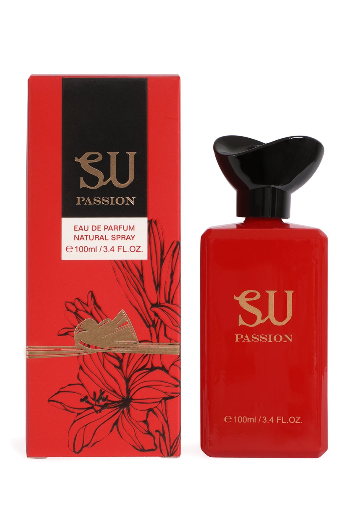 Su Passion Spray Perfume Eau De Parfum For Women - 100ML/3.4 FL. OZ.