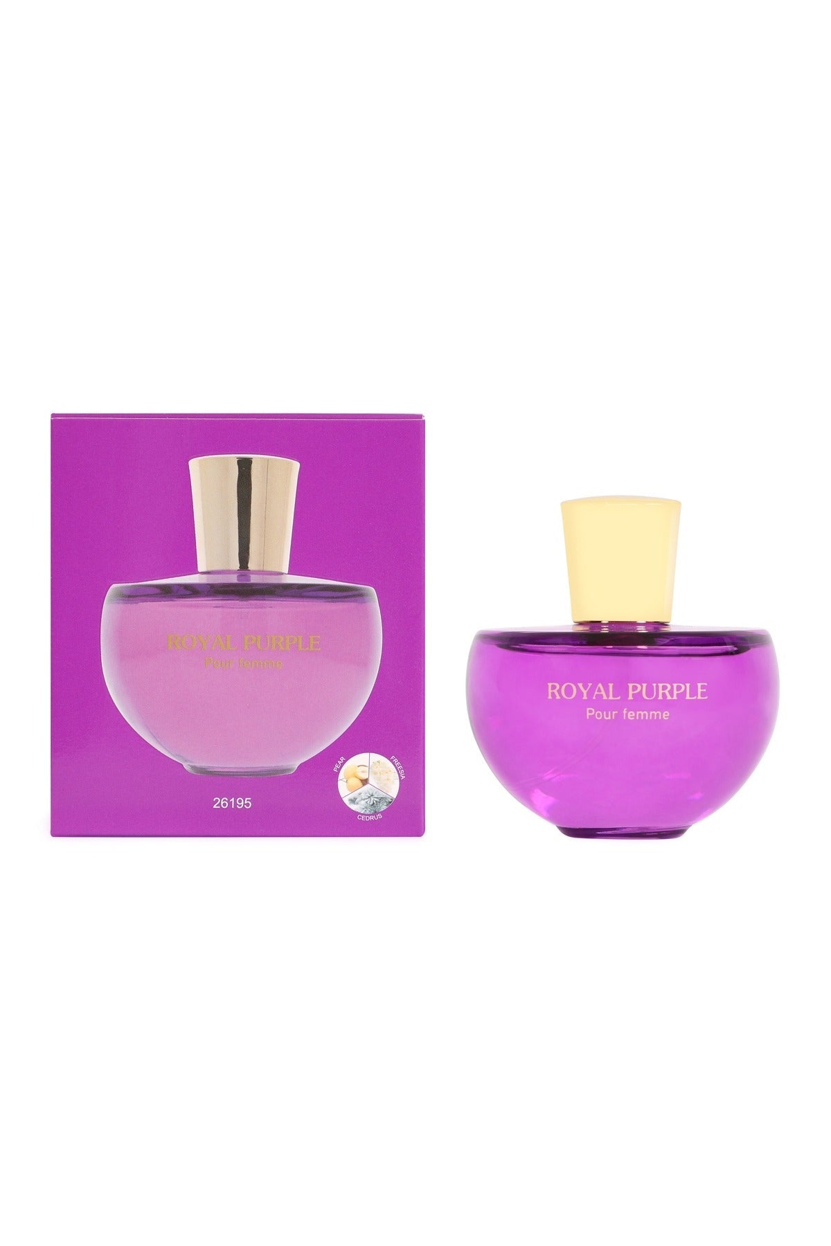 Royal Purple Spray Perfume Eau De Parfum For Women - 100ML/3.3FL.OZ.