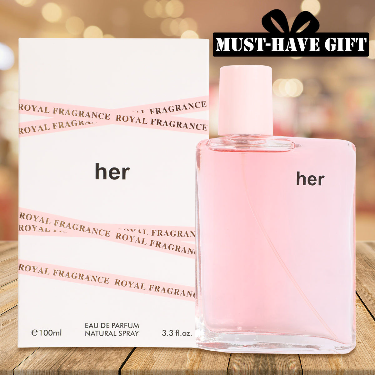 Her Spray Perfume Eau De Parfum For Women - 100ML/3.3 FL.OZ.