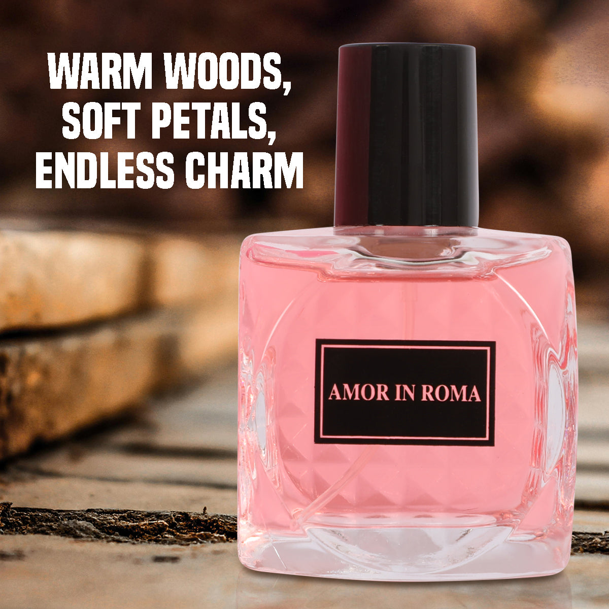 Amor In Roma Spray Perfume Eau De Parfum For Women - 100ML/3.3 FL. OZ.