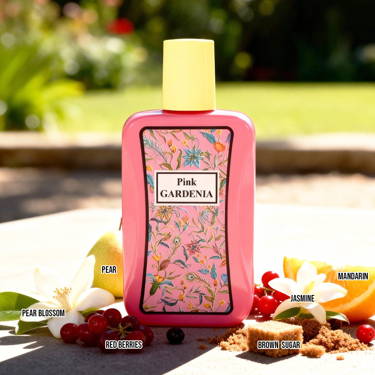 Pink Gardenia Spray Perfume Eau De Parfum For Women- 100ML/3.3FL.OZ.