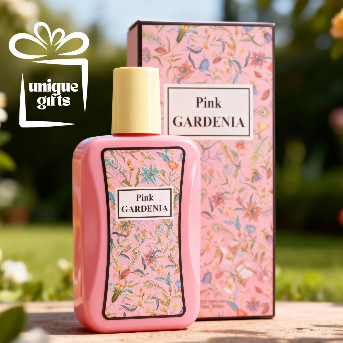 Pink Gardenia Spray Perfume Eau De Parfum For Women- 100ML/3.3FL.OZ.