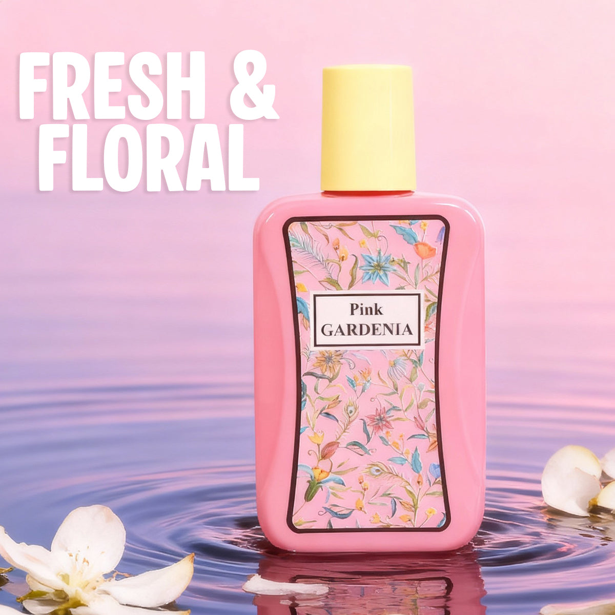 Pink Gardenia Spray Perfume Eau De Parfum For Women- 100ML/3.3FL.OZ.