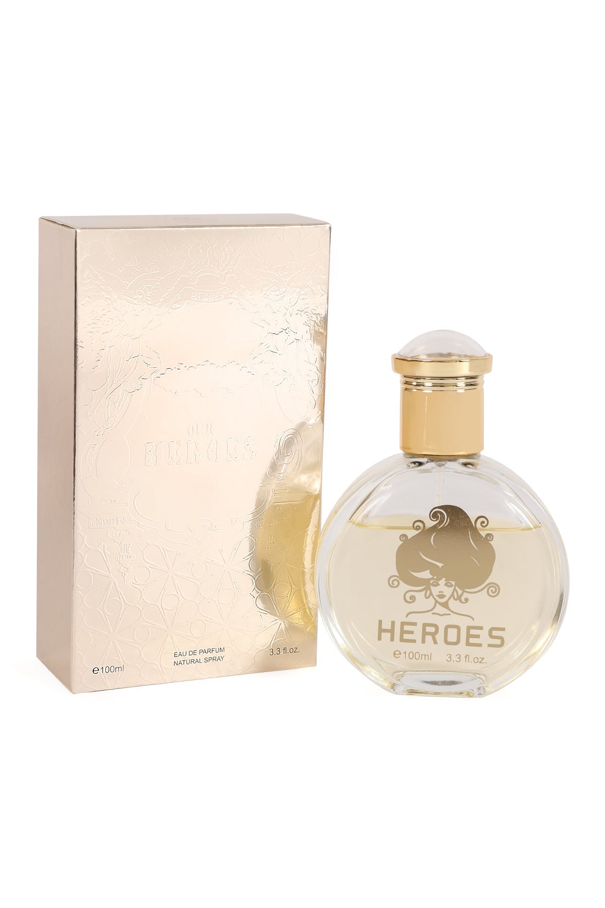 Heroes Spray Perfume Eau De Parfum For Women - 100ML/3.3 FL.OZ.