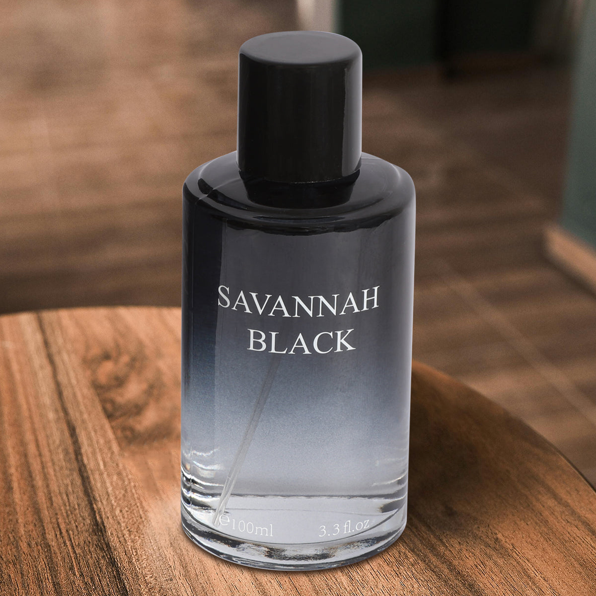 Savannah Black Spray Cologne Eau De Toilette For Men - 100ML/3.3 FL.OZ.