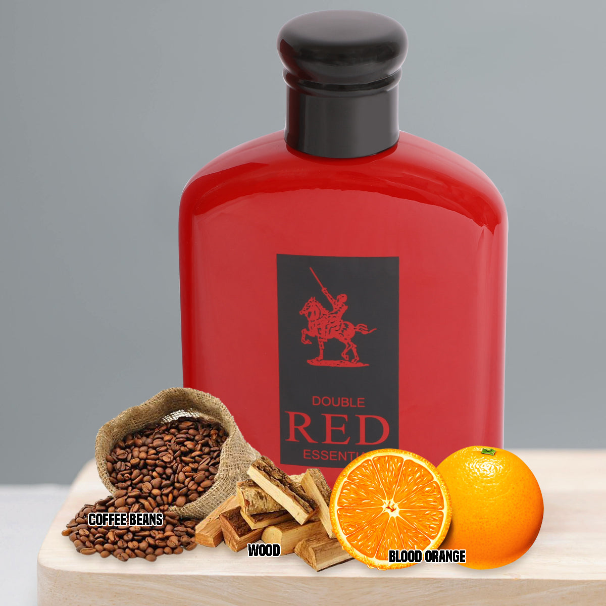 Double Red Essential Spray Cologne Eau De Toilette For Men - 100ML/3.3 FL.OZ.