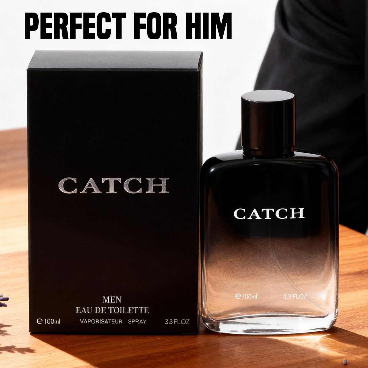 Catch Spray Perfume Eau De Toilette For Men - 100ML/3.3 FL.OZ.