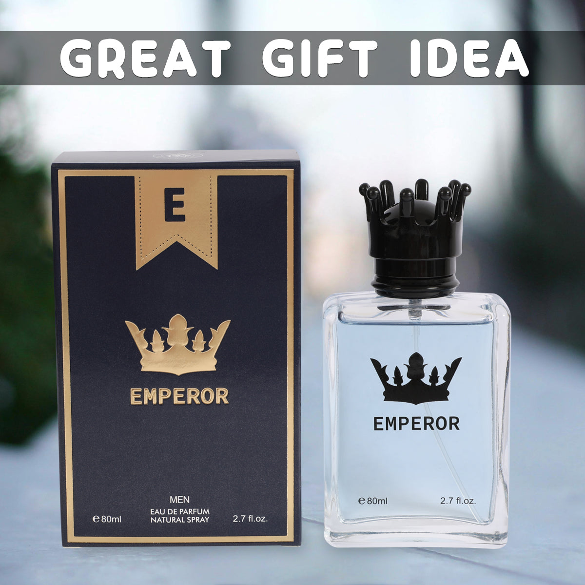 Emperor Spray Cologne Eau De Parfum For Men - 80ML/2.7 FL.OZ.