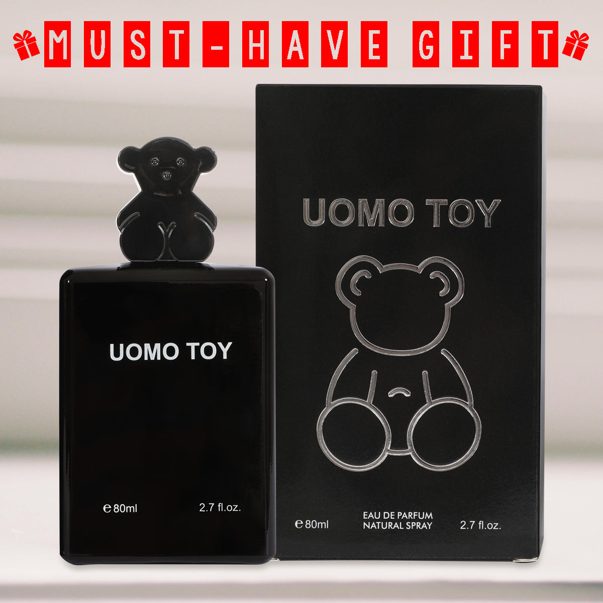 Uomo Toy Spray Cologne Eau De Parfum For Men - 80ML/2.7 FL.OZ.