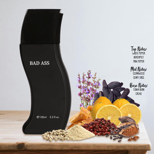 Bad Ass Spray Perfume Eau De Parfum For Men - 100ML/3.3 FL.OZ.