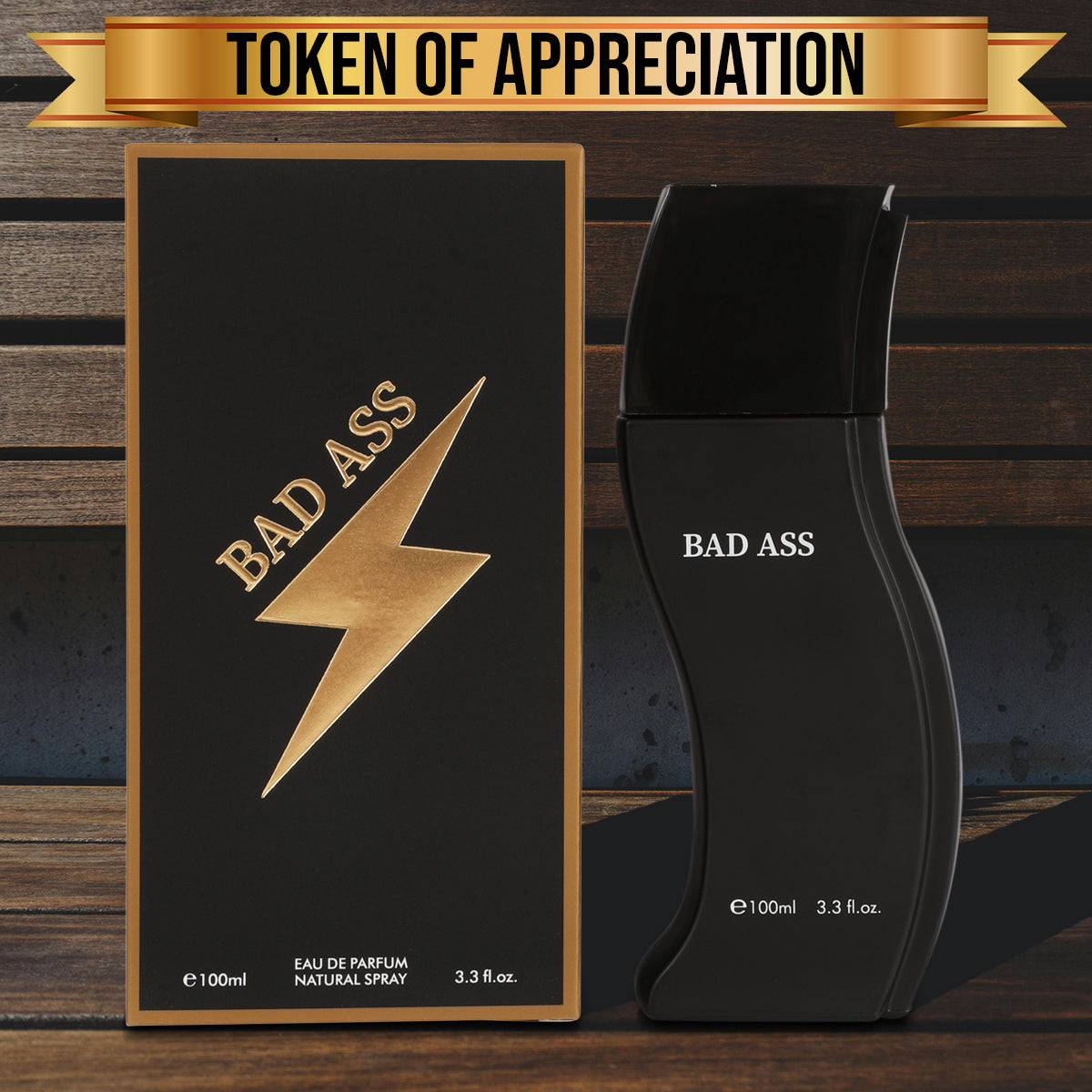 Bad Ass Spray Perfume Eau De Parfum For Men - 100ML/3.3 FL.OZ.
