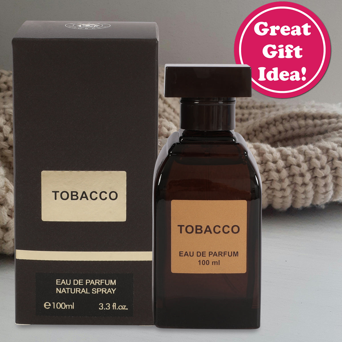 Tobacco Spray Perfume Eau De Parfum For Men & Women - 100ML/3.3 FL.OZ.