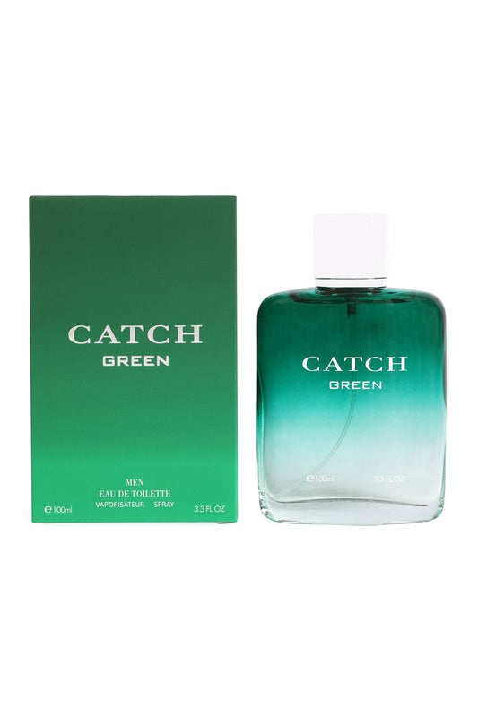 Catch Green Spray Perfume Eau De Toilette For Men - 100ML/3.3 FL.OZ.