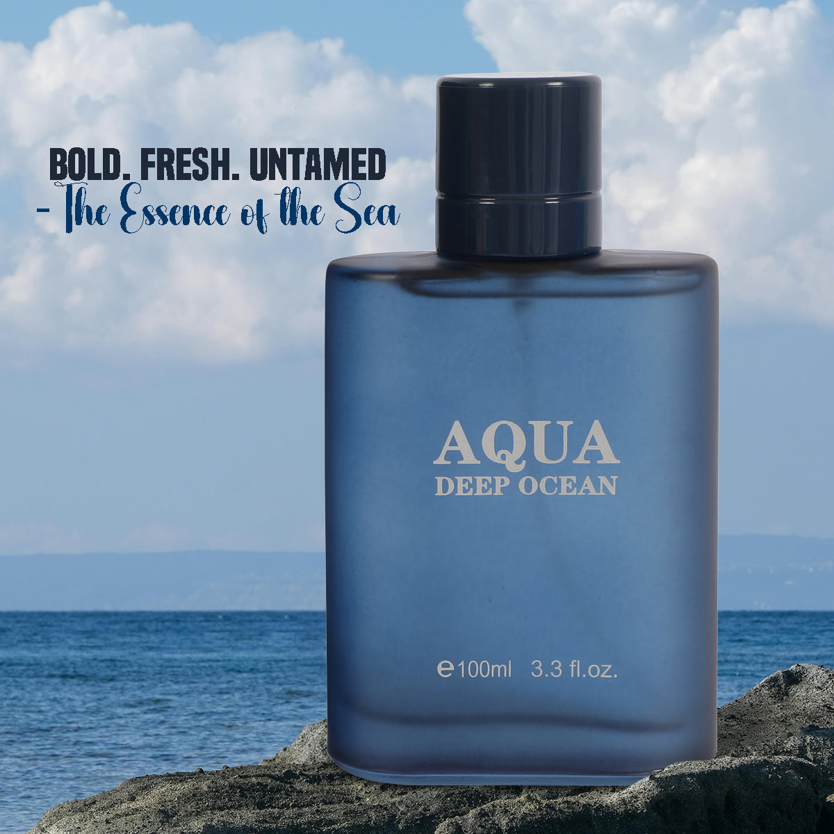 Aqua Deep Ocean Spray Cologne Eau De Toilette For Men - 100ML/ 3.3 FL.OZ.