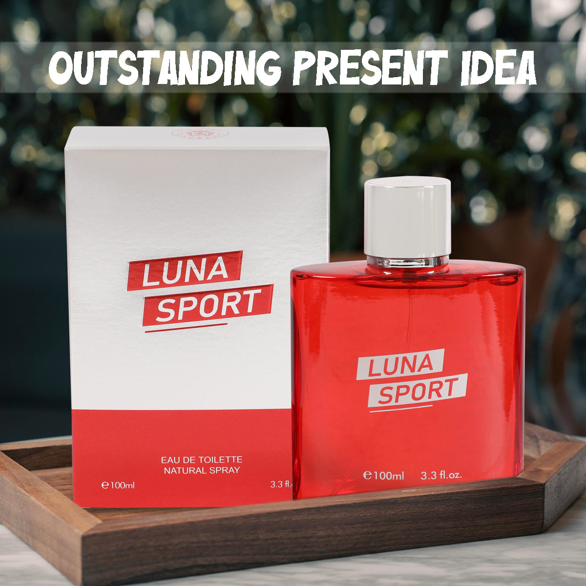 Luna Sport Spray Cologne Eau De Toilette For Men - 100ML/3.3 FL.OZ.