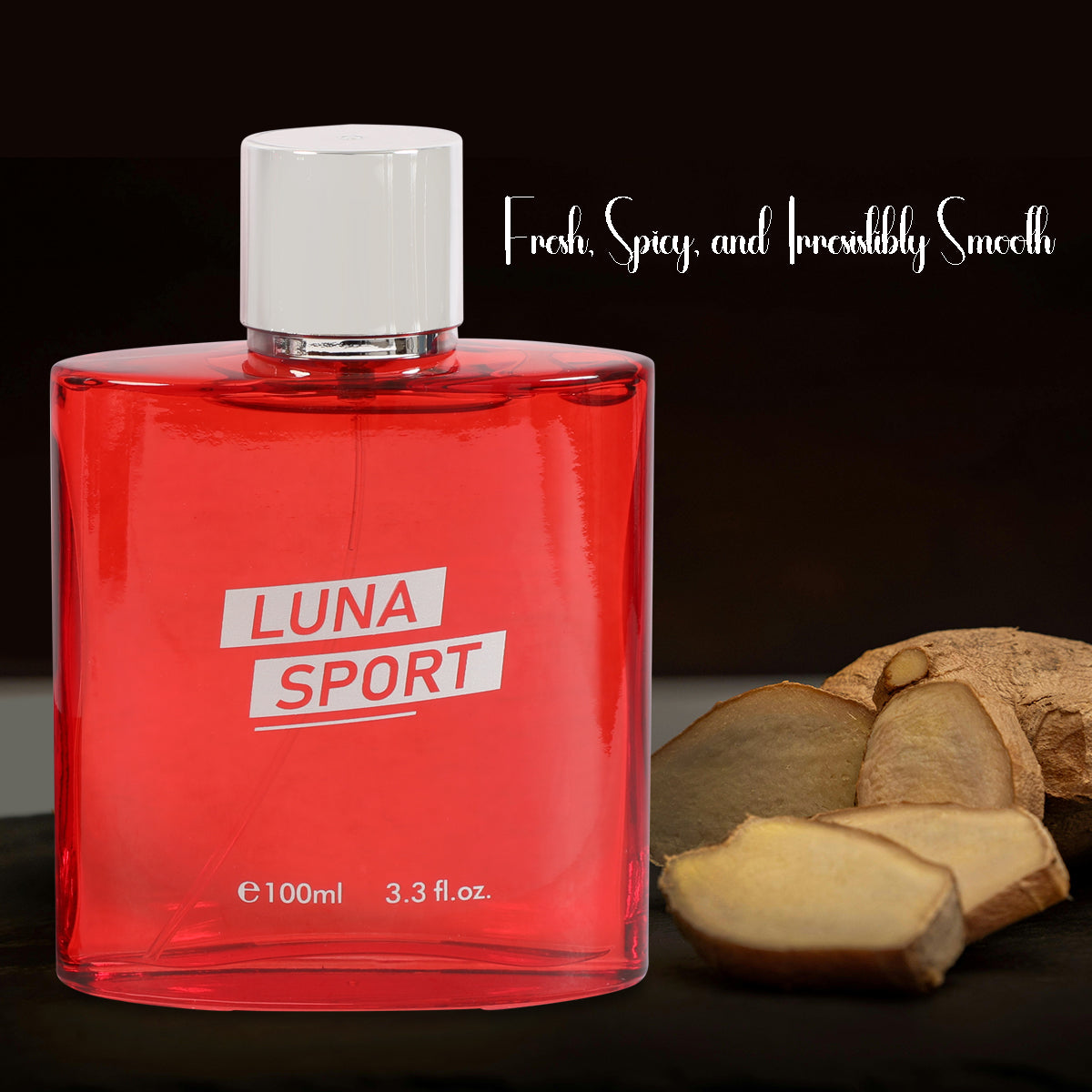 Luna Sport Spray Cologne Eau De Toilette For Men - 100ML/3.3 FL.OZ.