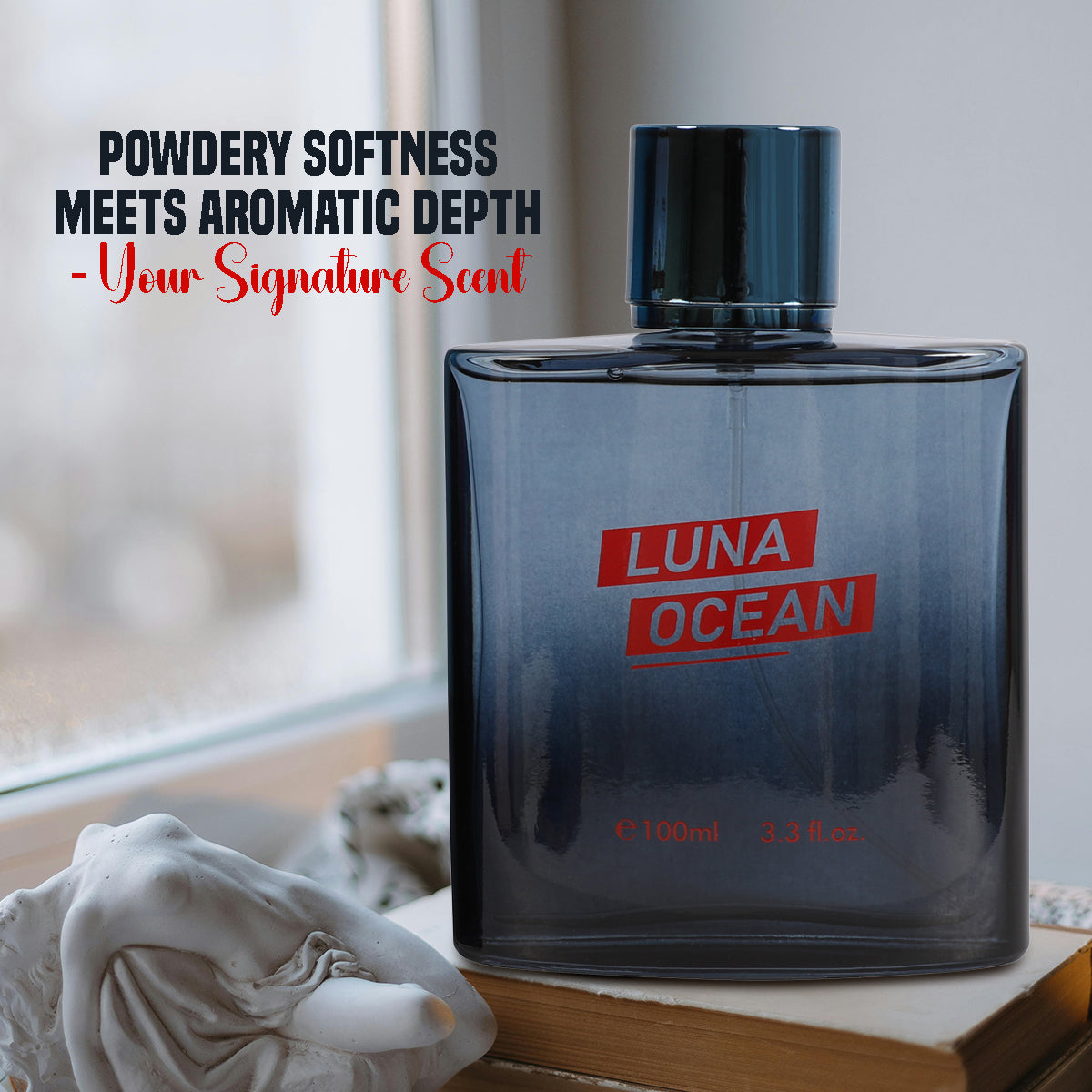 Luna Ocean Spray Cologne Eau De Toilette For Men - 100ML/3.3 FL.OZ.