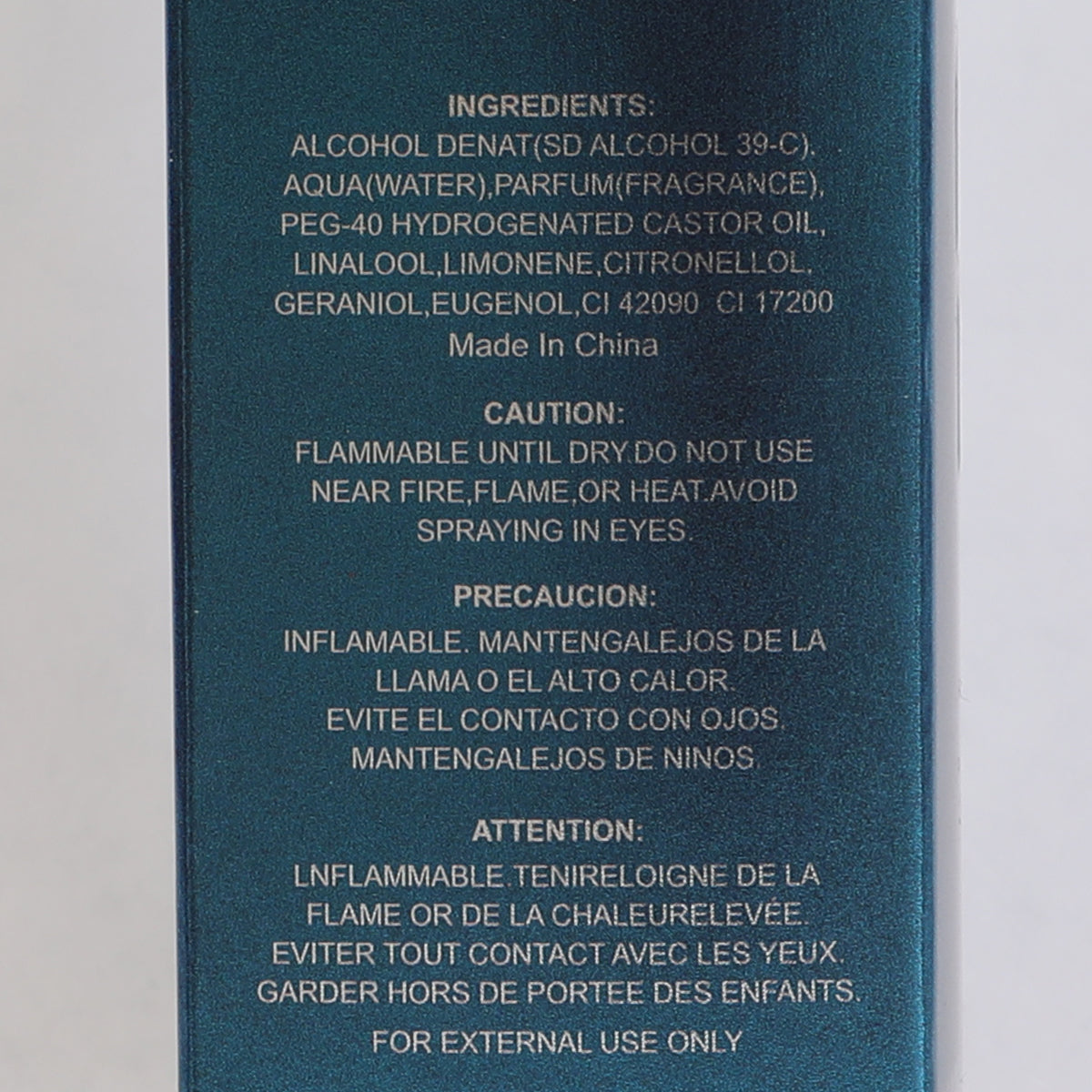 Luna Ocean Spray Cologne Eau De Toilette For Men - 100ML/3.3 FL.OZ.