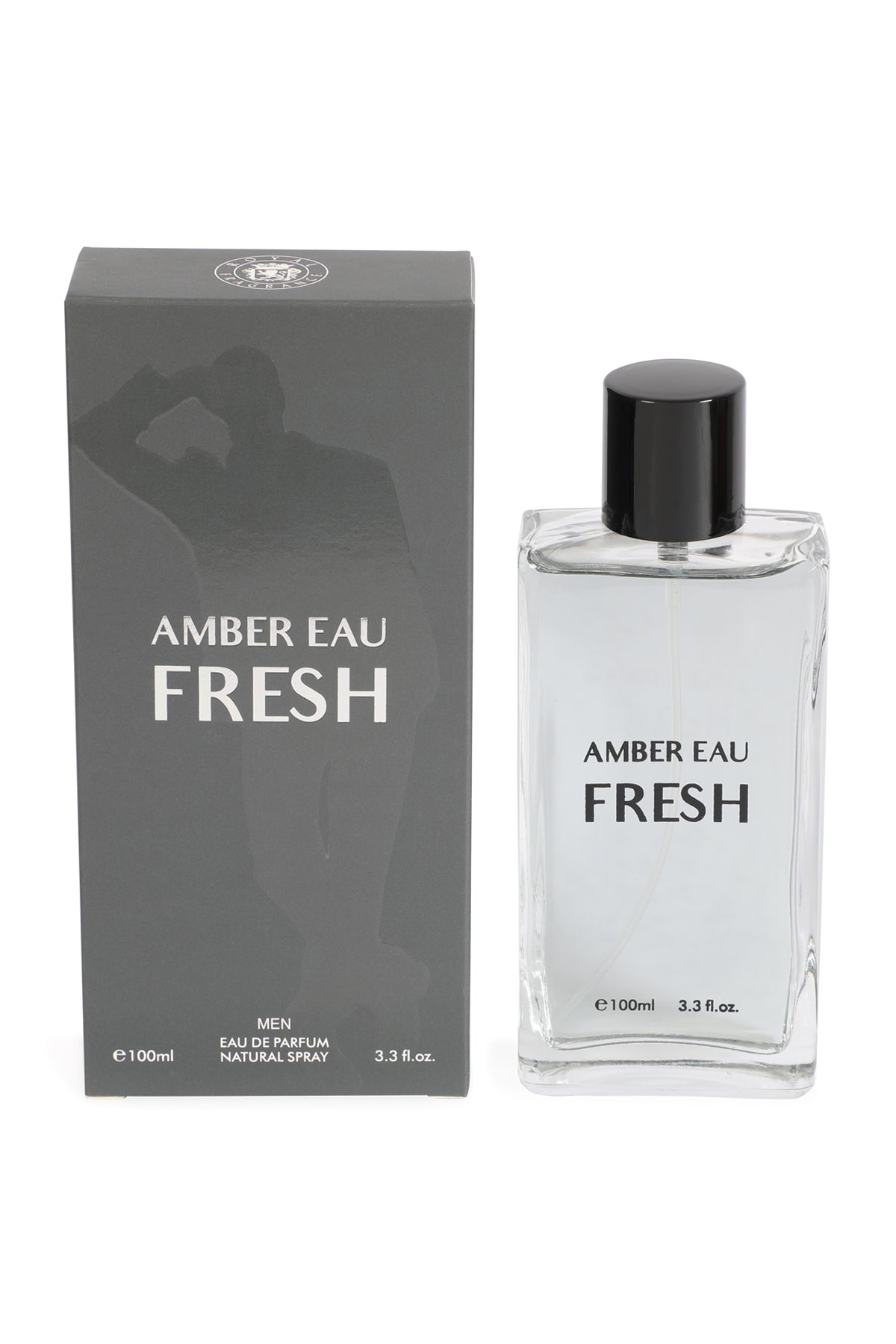 Amber Eau Fresh Spray Cologne Eau De Parfum For Men - 100ML/3.3 FL.OZ.