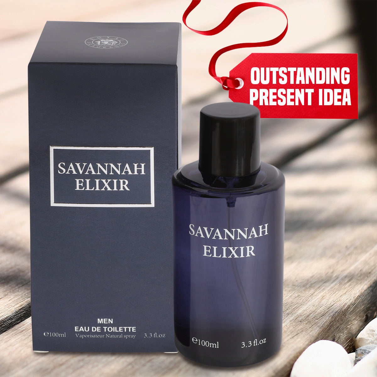 Savannah Elixir Spray Cologne Eau De Toilette For Men - 100ML/3.3 FL.OZ.